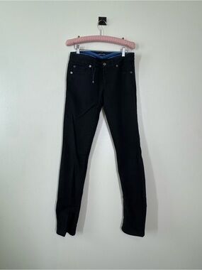 Armani Exchange Black Jeans Womens Size 6 Skinny Leg Fitted with slight Stretch
